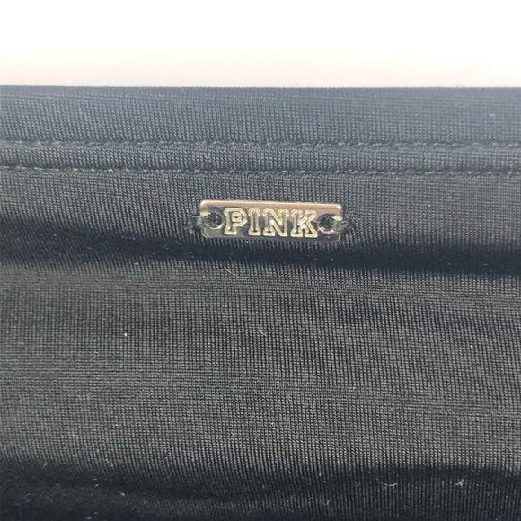 PINK Victoria’s Secret 2-Piece Black Tribal Embroidered Bikini Swim Set SM - Picture 13 of 14